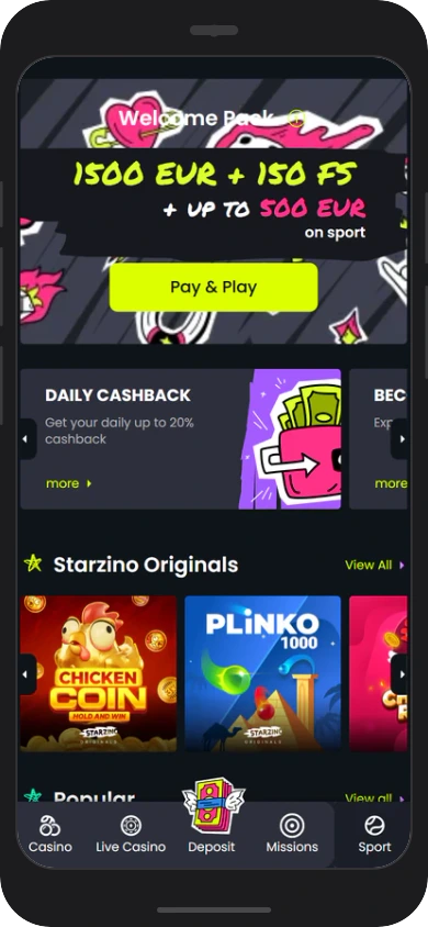 starzinonetherlands.com mobile